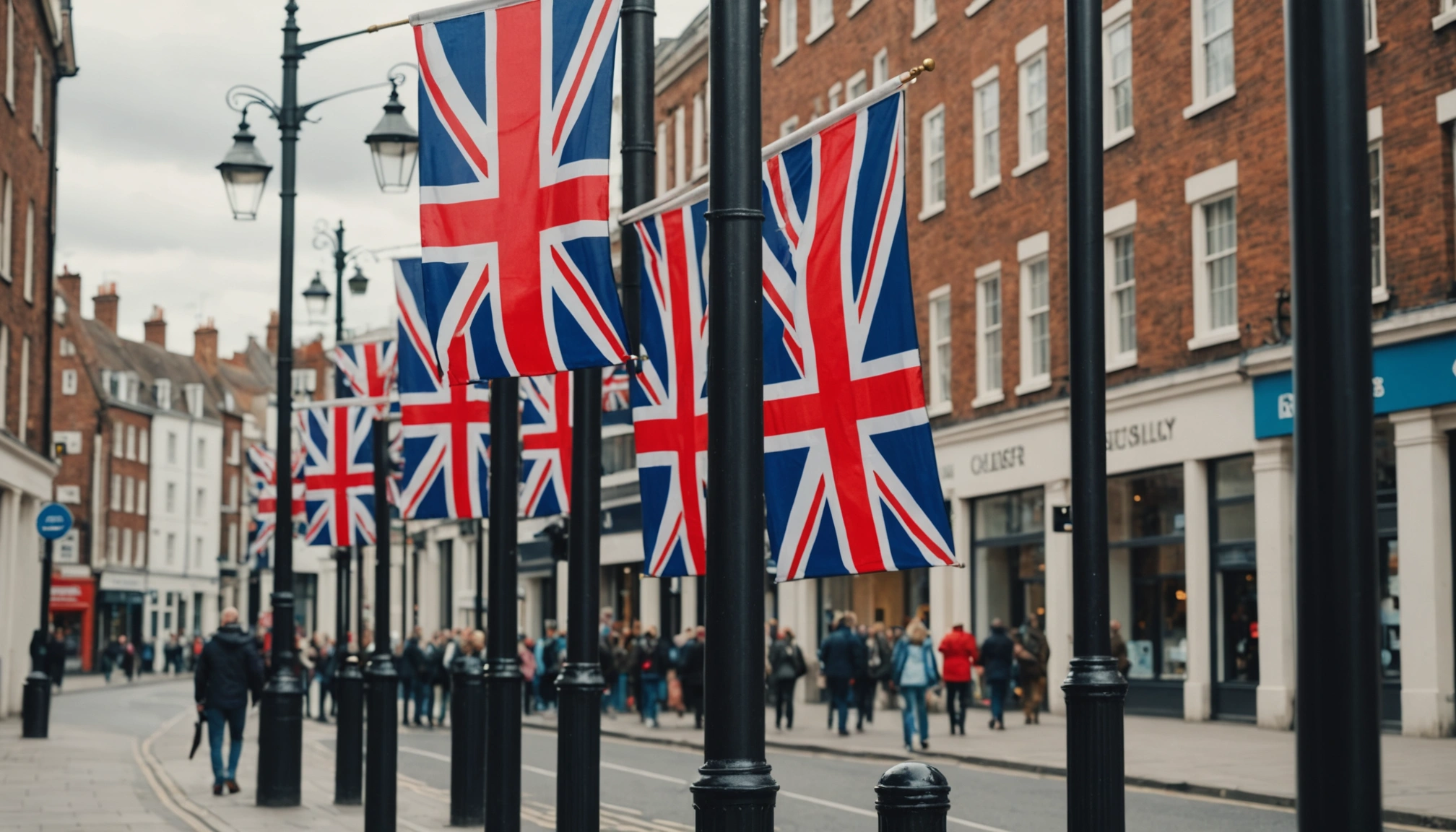 Strid om engelske flag i Storbritannien blusser op
