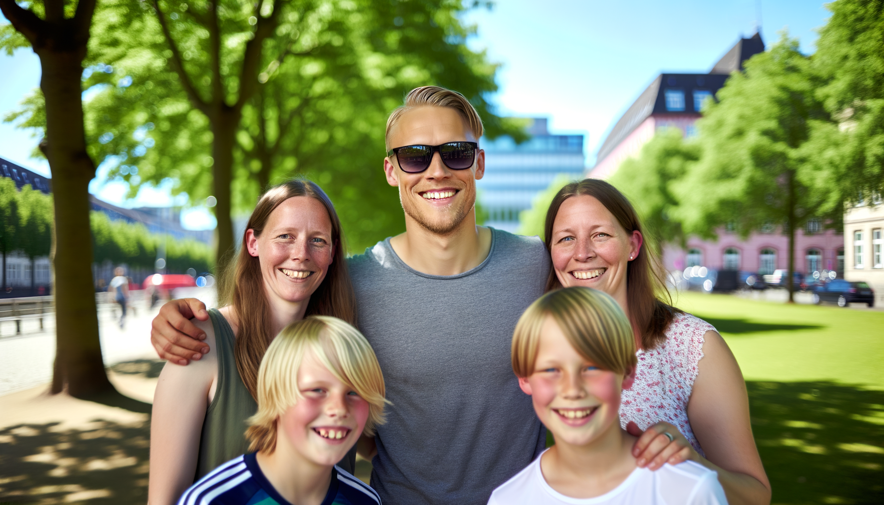 Christian Eriksen og familien følger med til Wolfsburg