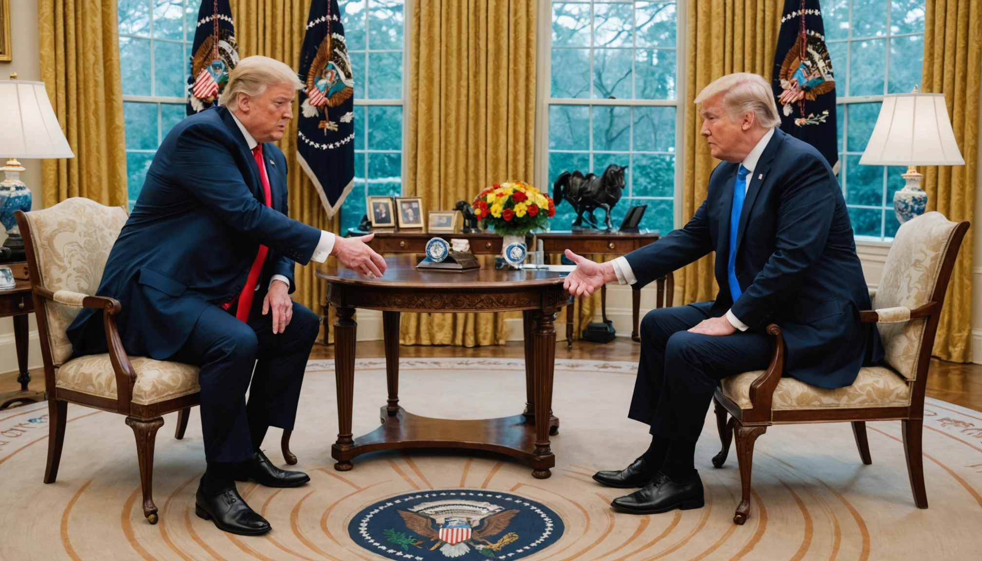 Trump og Netanyahu mødes i det hvide hus om Gaza-konflikten