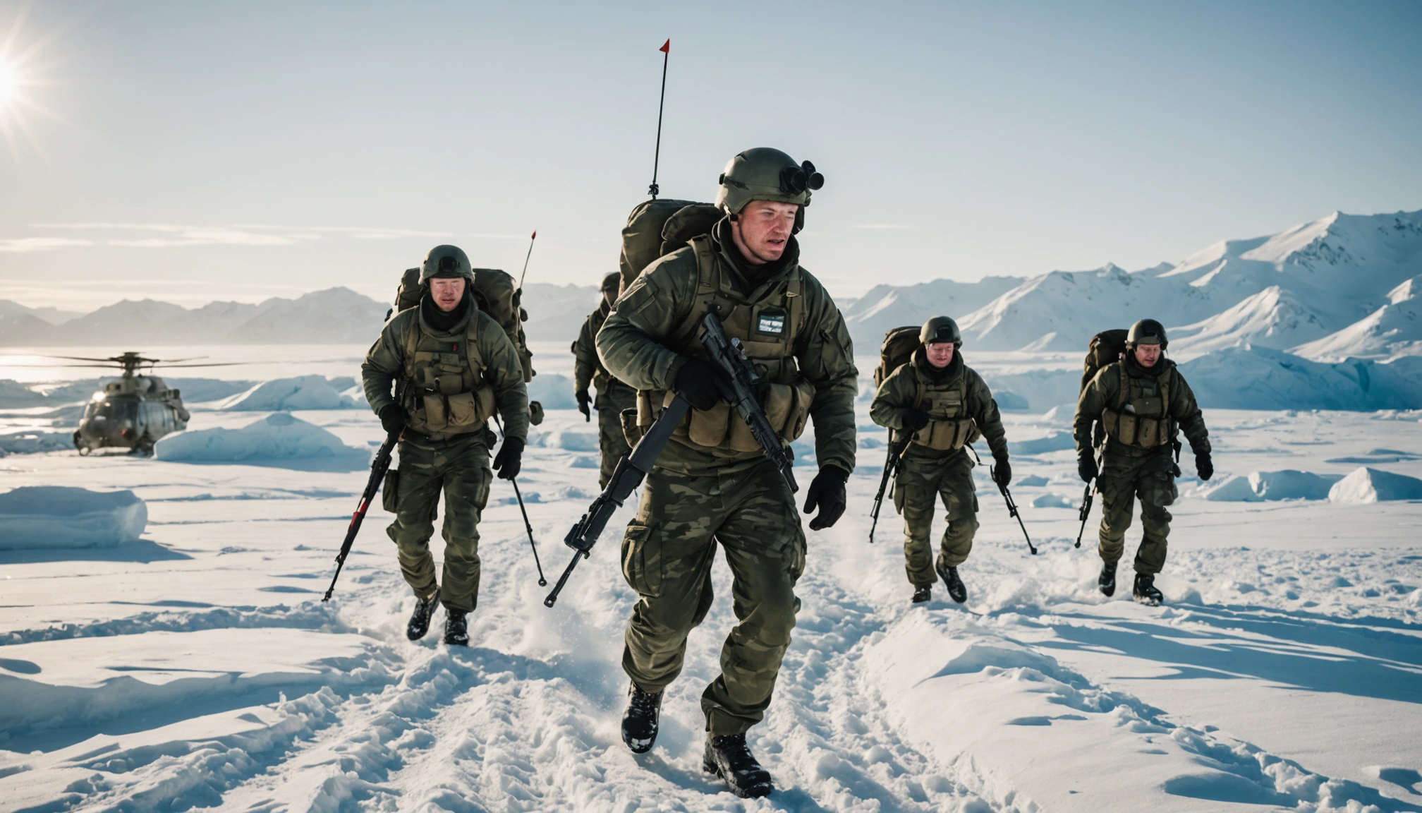 Stor militærøvelse styrker forsvaret i Grønland