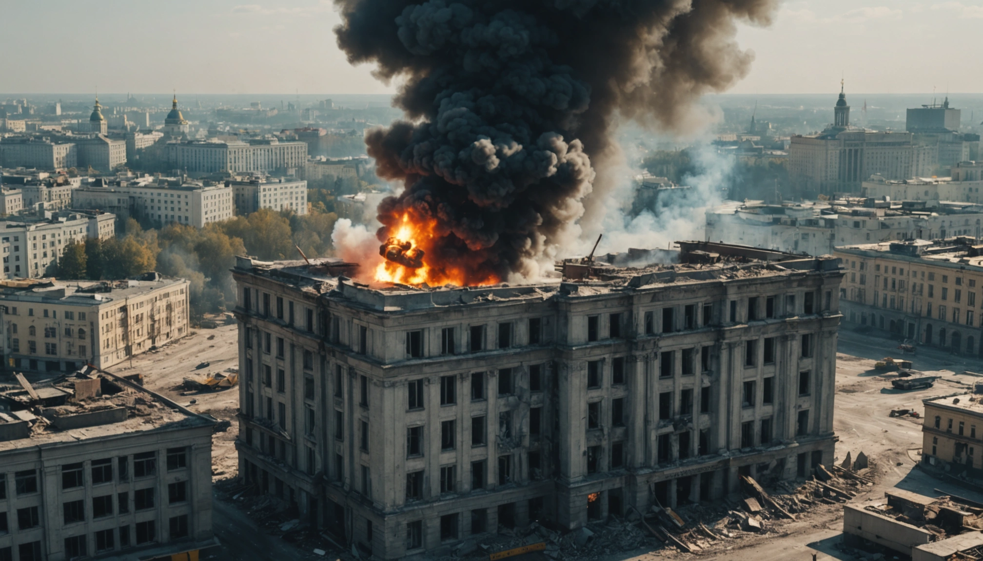 Russisk missilangreb på Kyiv ændrer krigens dynamik
