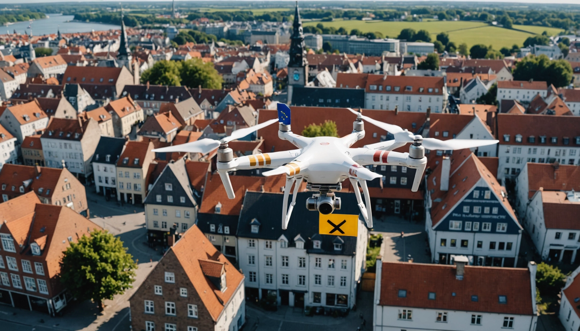 Danmark lukker luftrummet for civil droneflyvning under EU-topmøde