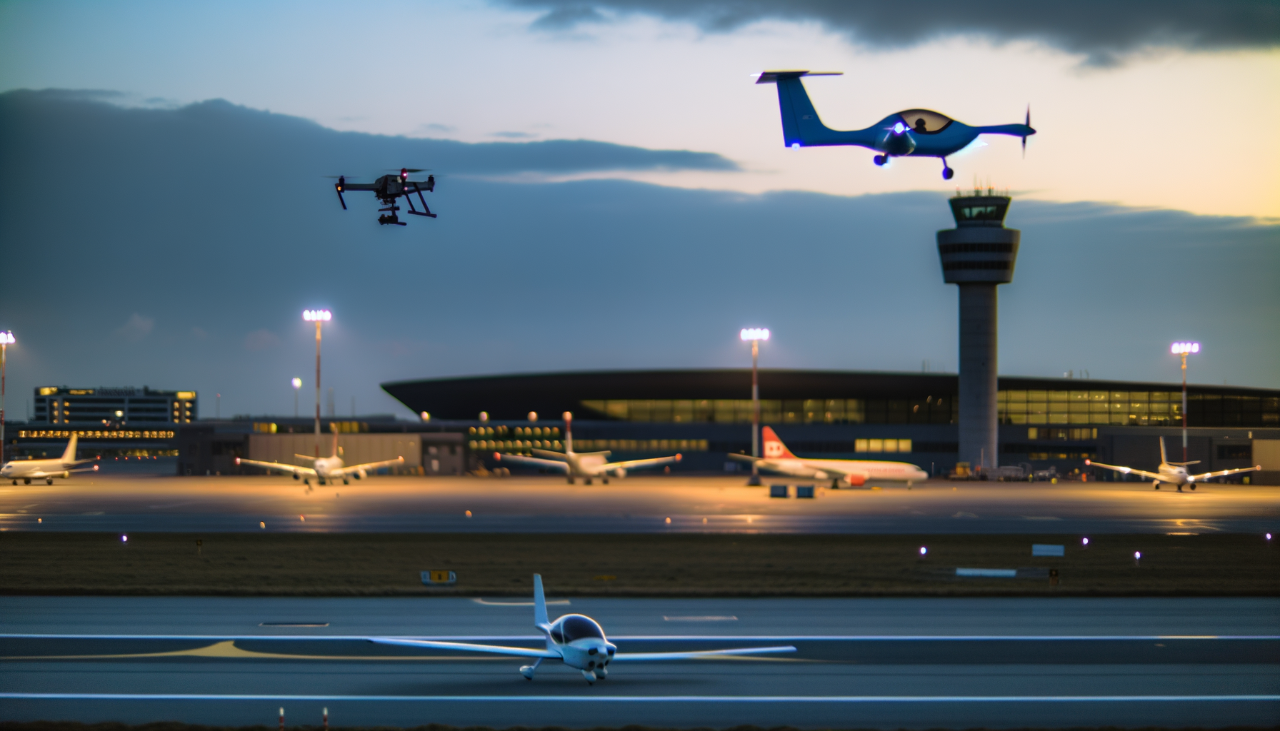 Skolefly og dronekaos over Københavns Lufthavn: Hvad skete der egentlig?