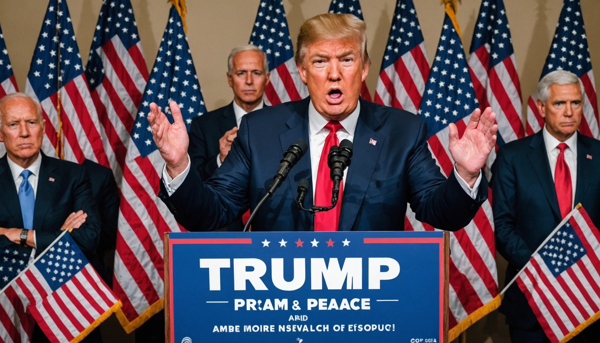 Donald Trumps mystiske melding om Mellemøsten
