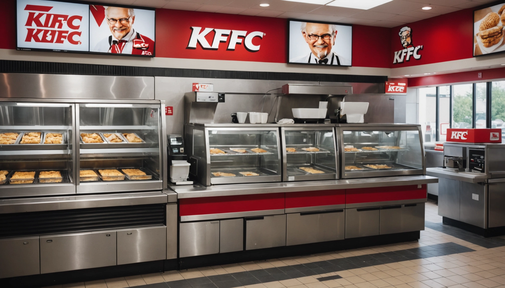 KFC’s konkursauktion: alt udstyr sælges online