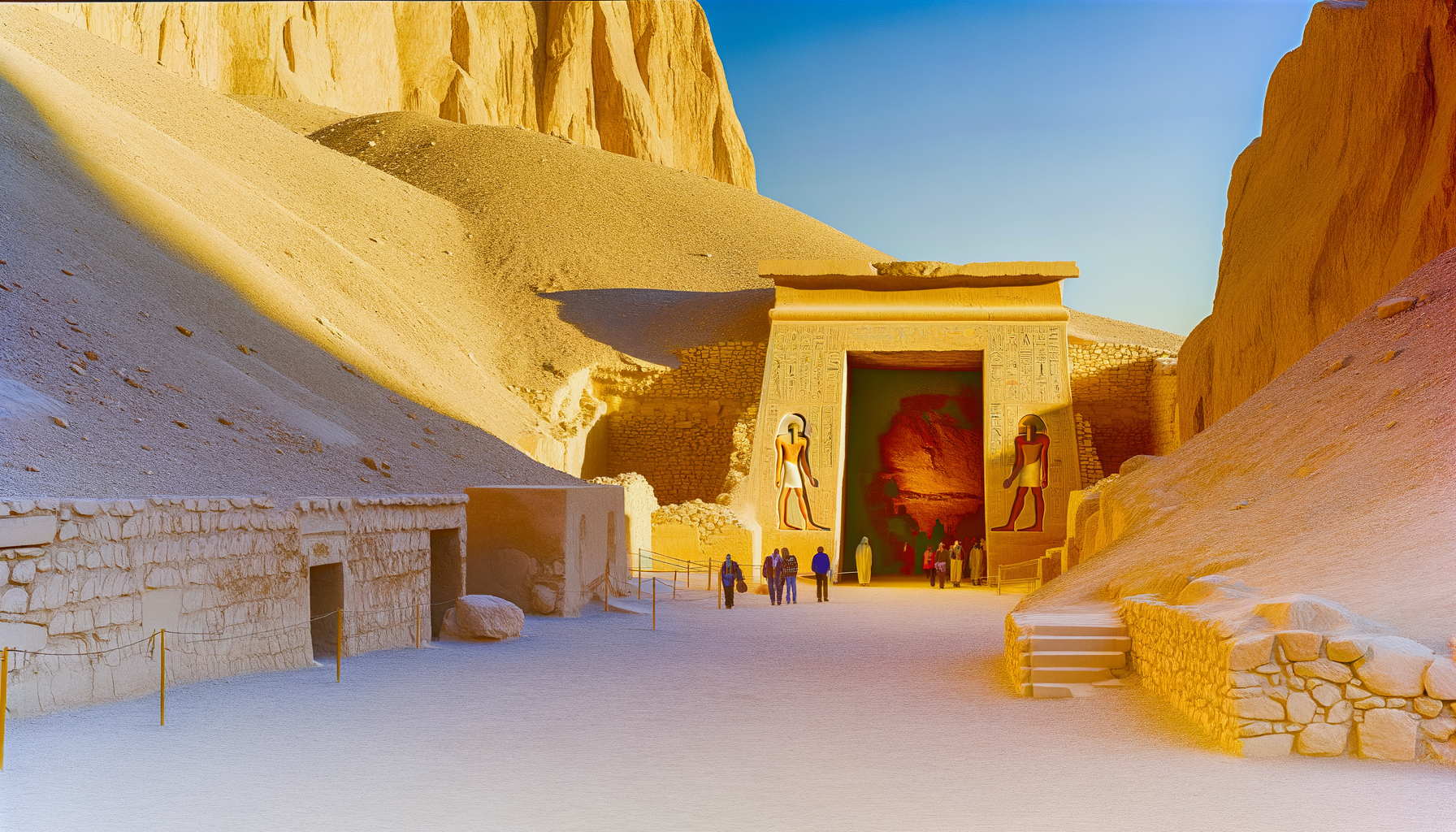 Egypten åbner farao amenhotep III's grav for offentligheden