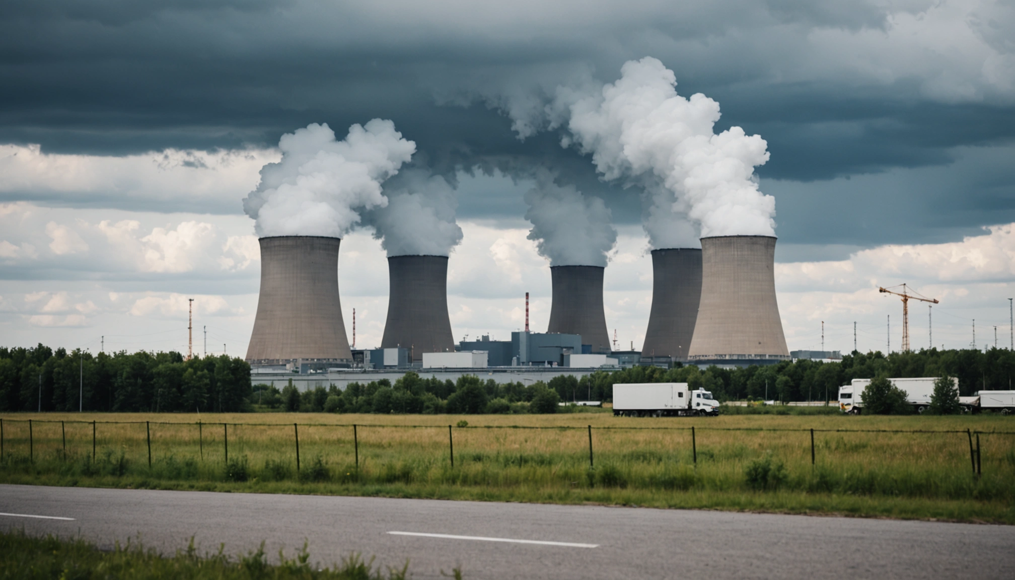 Kritisk situation på atomkraftværket Zaporizjzja i Ukraine