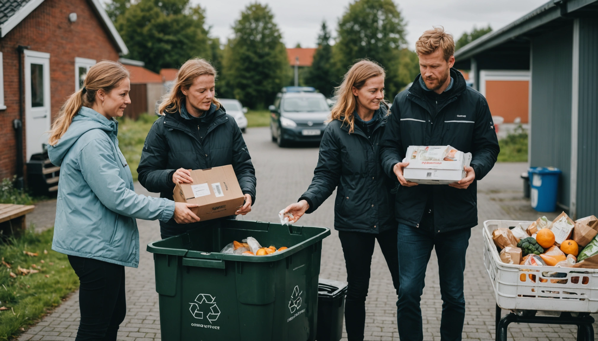 Stor stigning i brug af madspildssteder på grund af prisstigninger