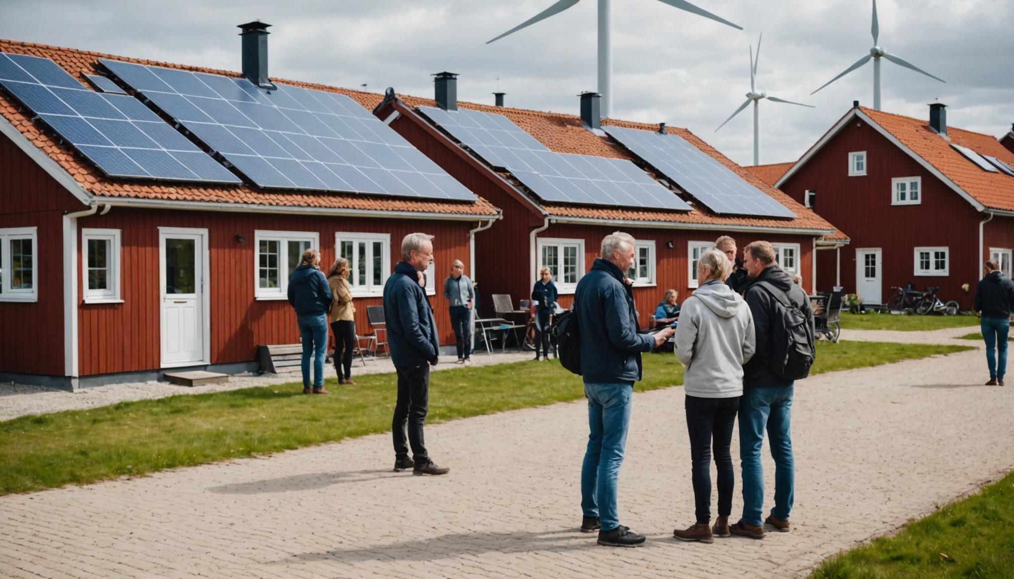 Lokale afstemninger om solceller og vindmøller skaber bedre accept