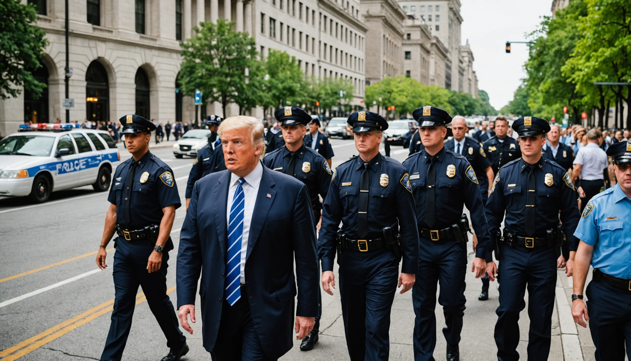 Trump øger politistyrken i Washington D.C. for at styrke sikkerheden