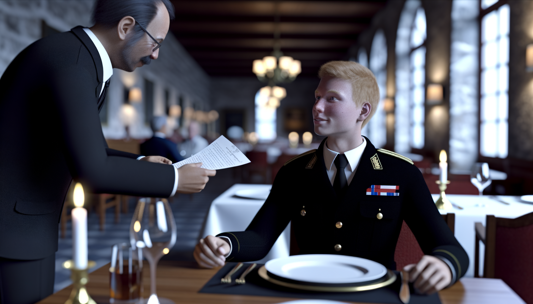 Dansk major dømt for bestikkelse efter middag på michelin-restaurant