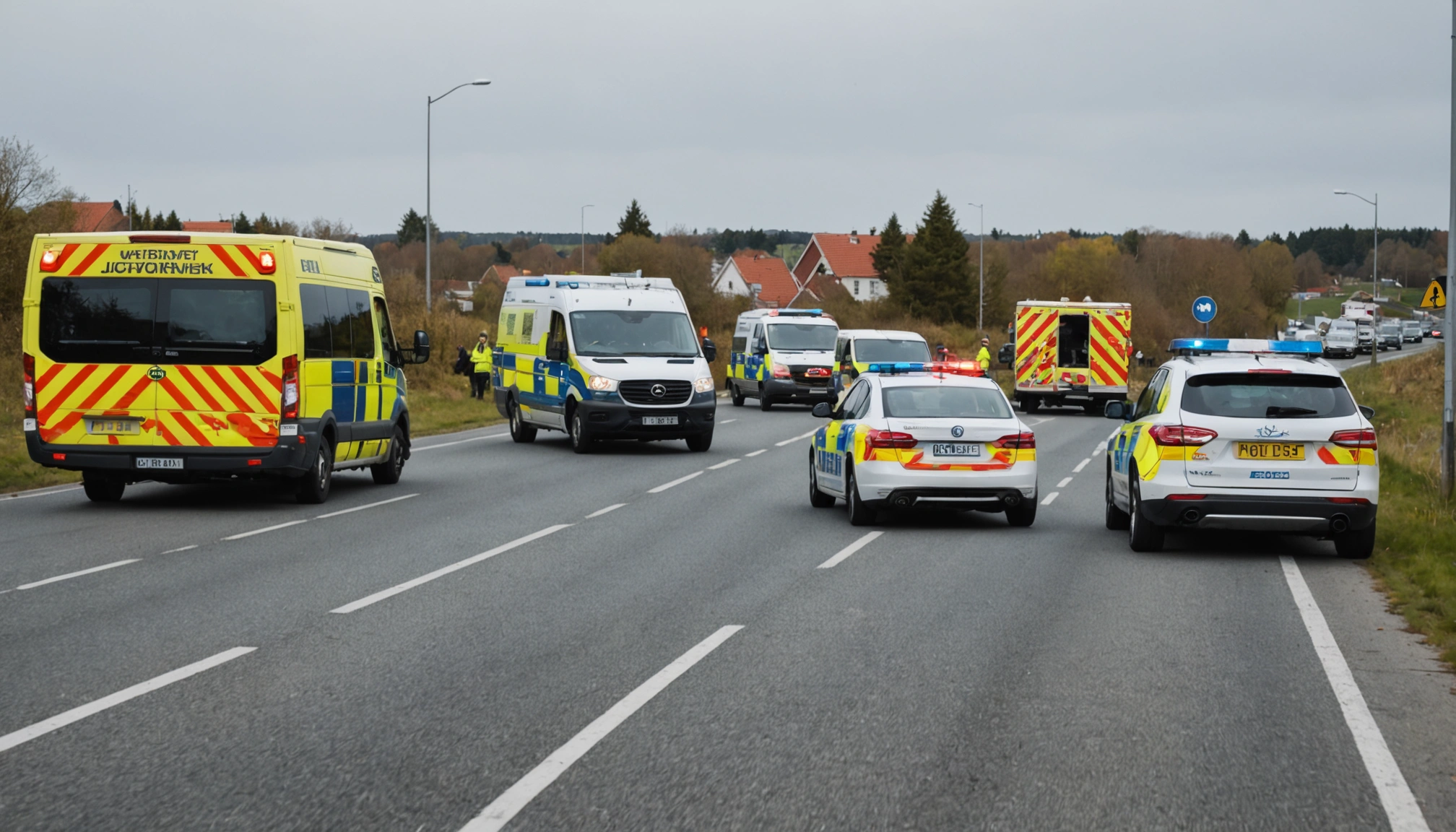 Færdselsuheld på Skagensvej spærrer vej i Nordjylland
