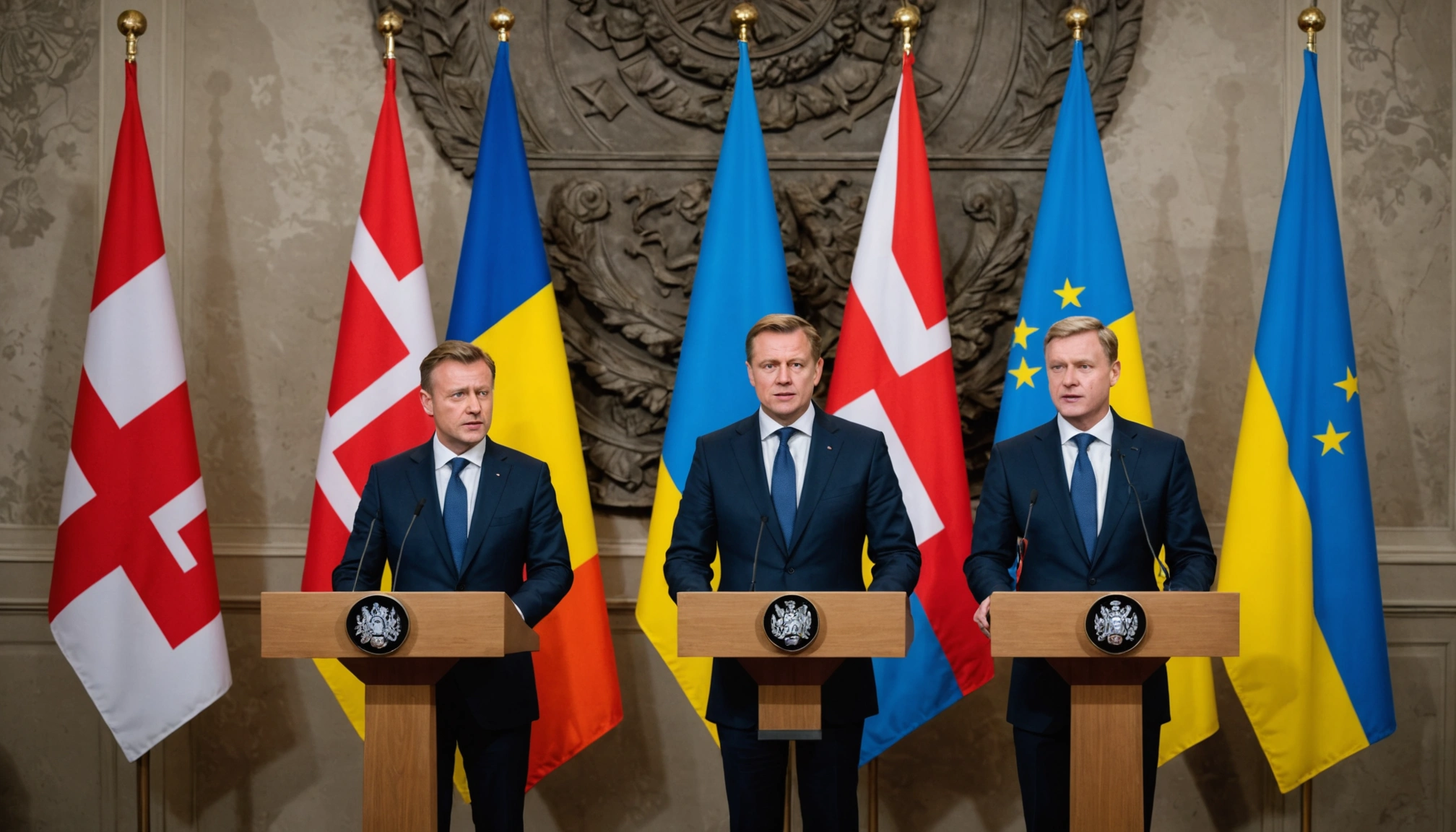 Mette Frederiksen og Zelenskyj: nyt om Danmarks støtte til Ukraine