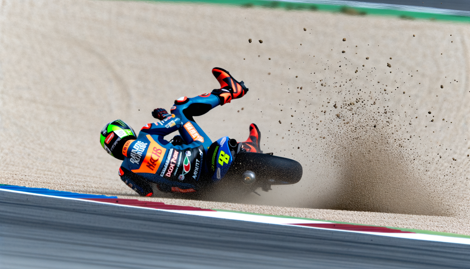 Why MotoGP Riders Blamed The Gravel Trap For Marquez’s Injury