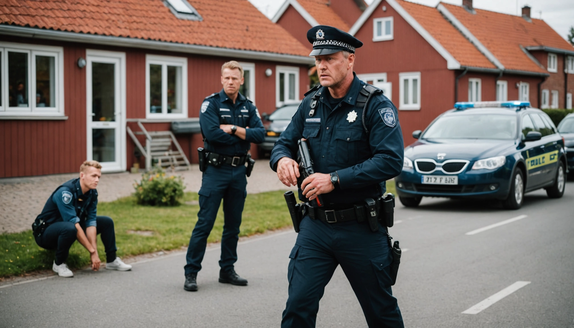 Mand truede ved børnehave i Odsherred med kniv