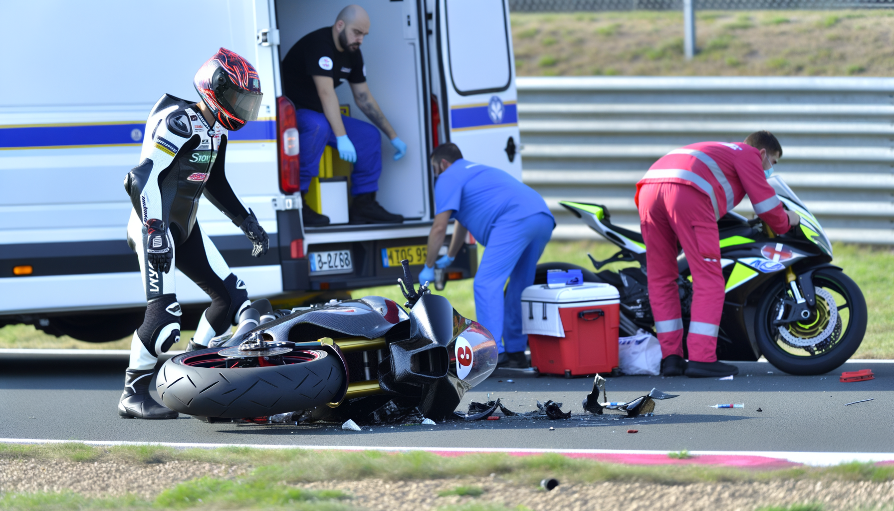Marc Marquez Suffers Confirmed Fracture After Indonesian GP Crash