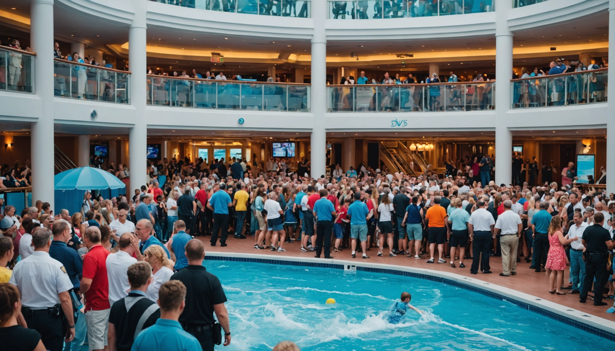 Kaos ombord på wonder of the seas efter stort slagsmål