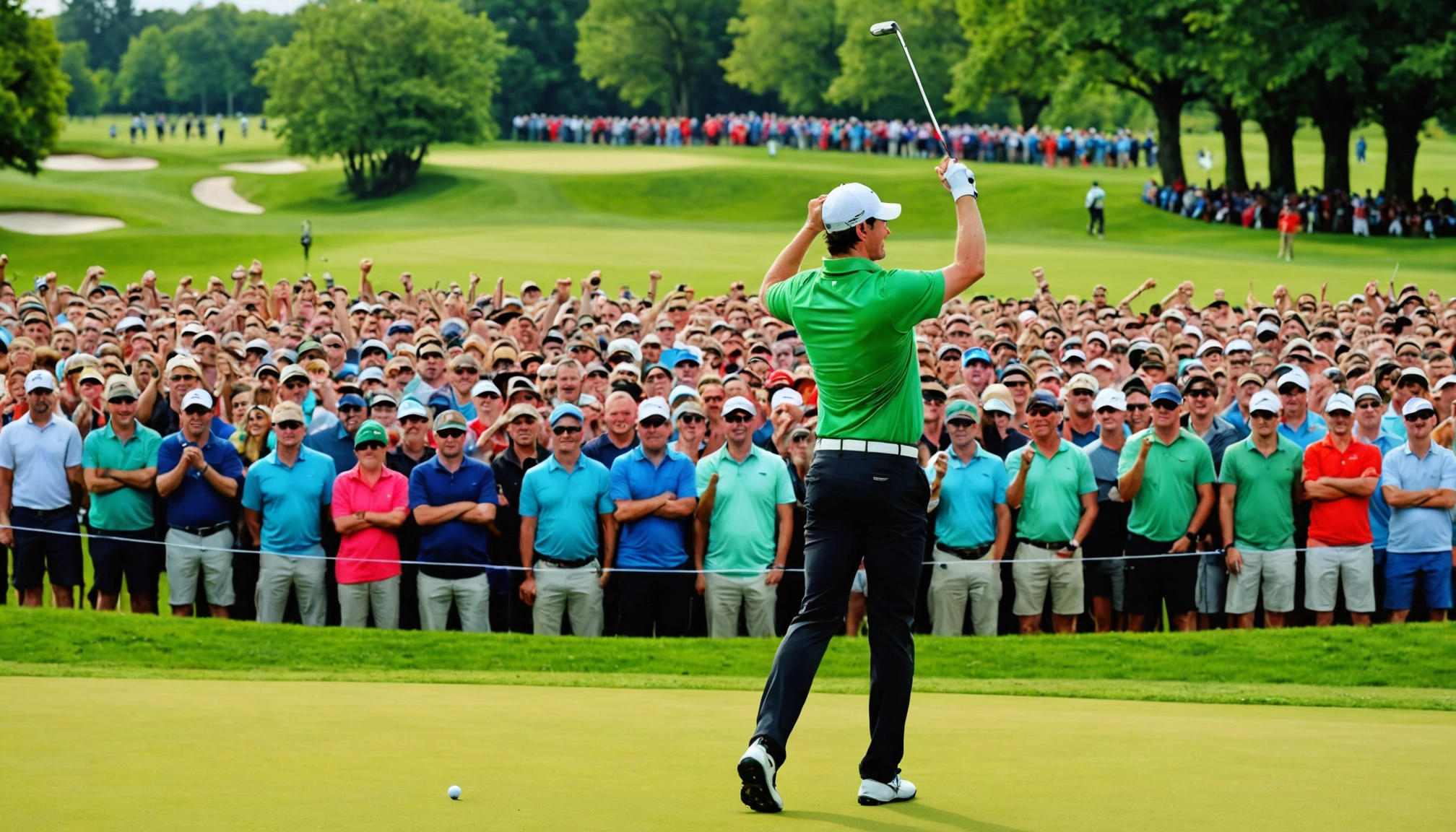 how irish open fans hint at the excitement of the ryder cup