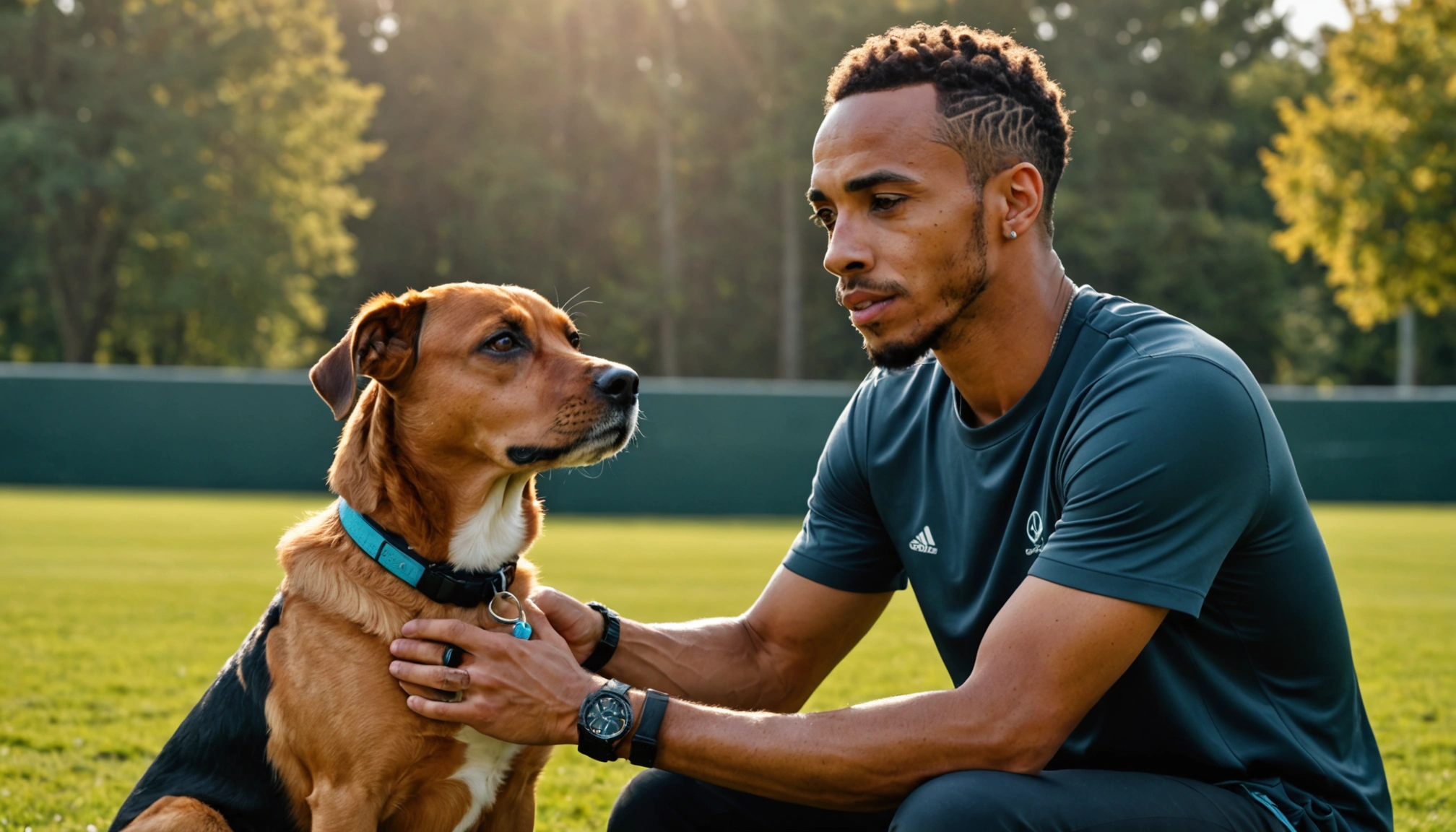 Lewis Hamilton Shares Update On His Dog Roscoe’s Health