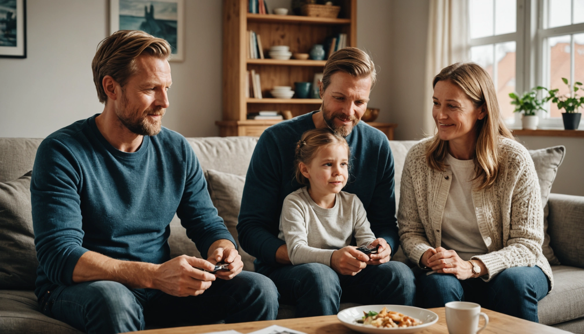 familien lund madsen deler et vigtigt budskab om lægeangst