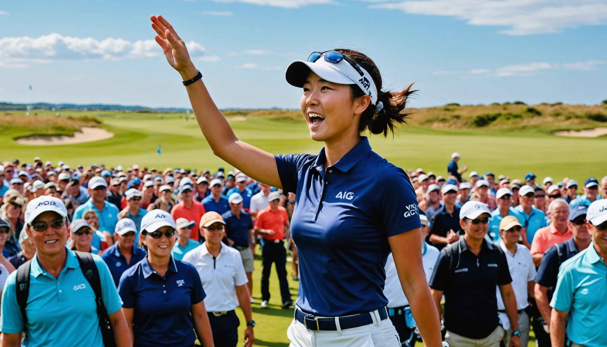 Miyu Yamashita's Triumph At The AIG Women's Open In Wales