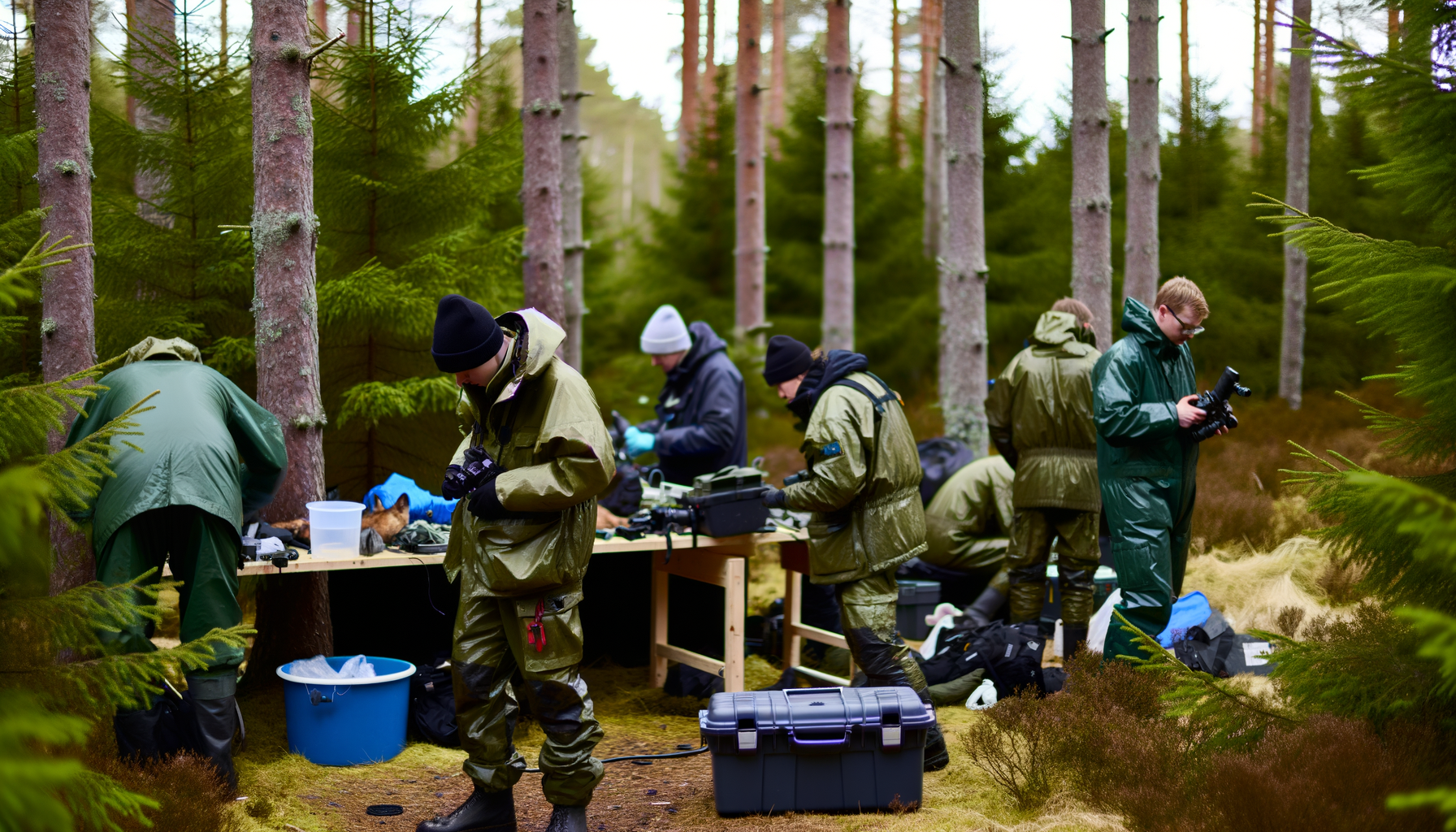 Danmarks første ulveværn åbner i Oksbøl med 12 frivillige