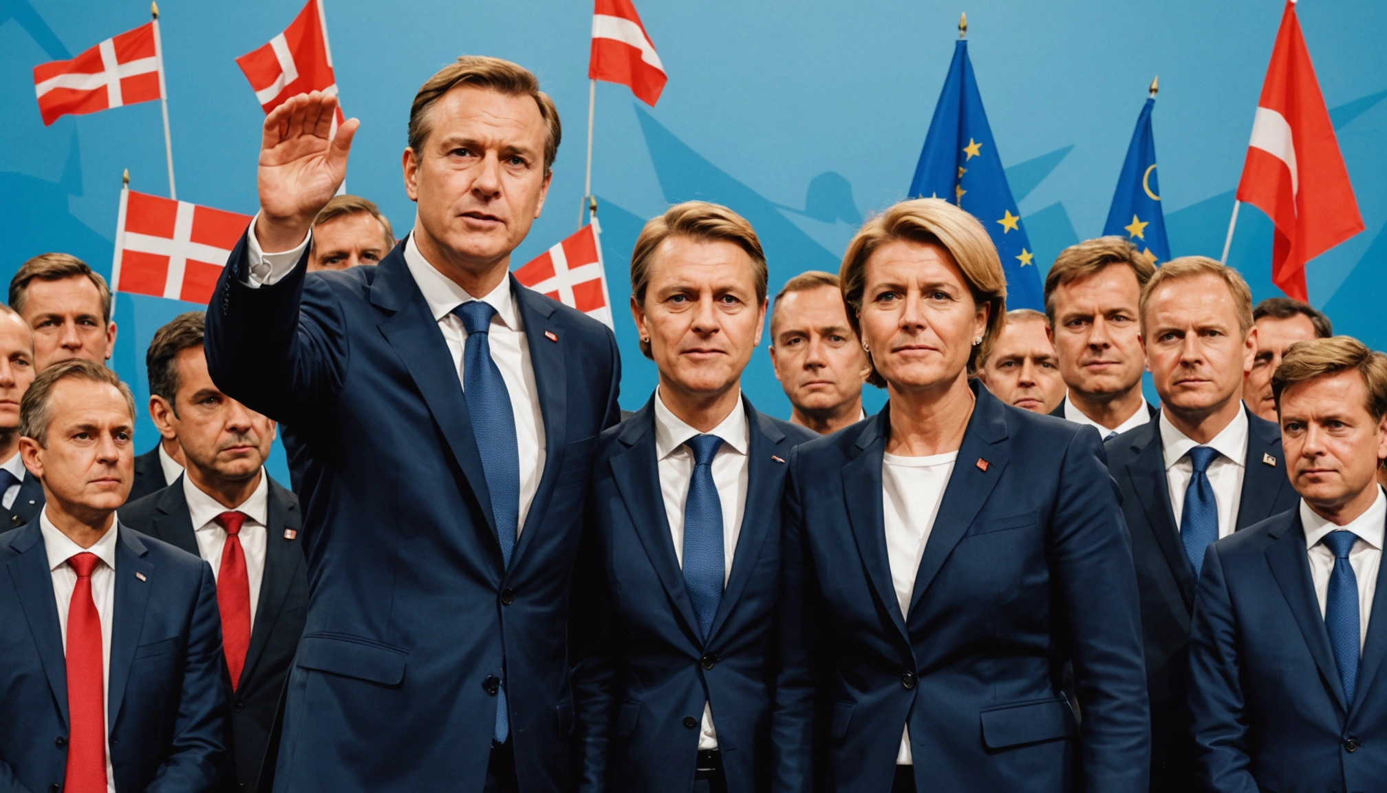 Georgiens premierminister møder kritik ved dansk topmøde