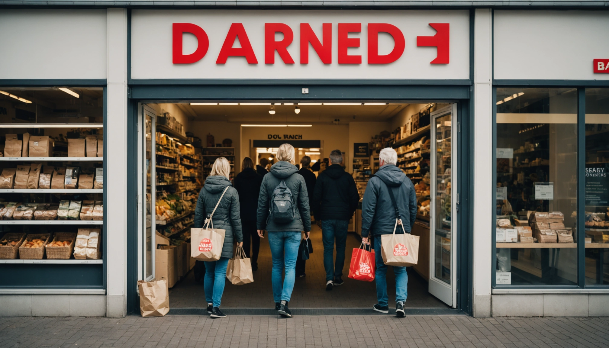 Købmand forbyder tasker for at bekæmpe butikstyveri