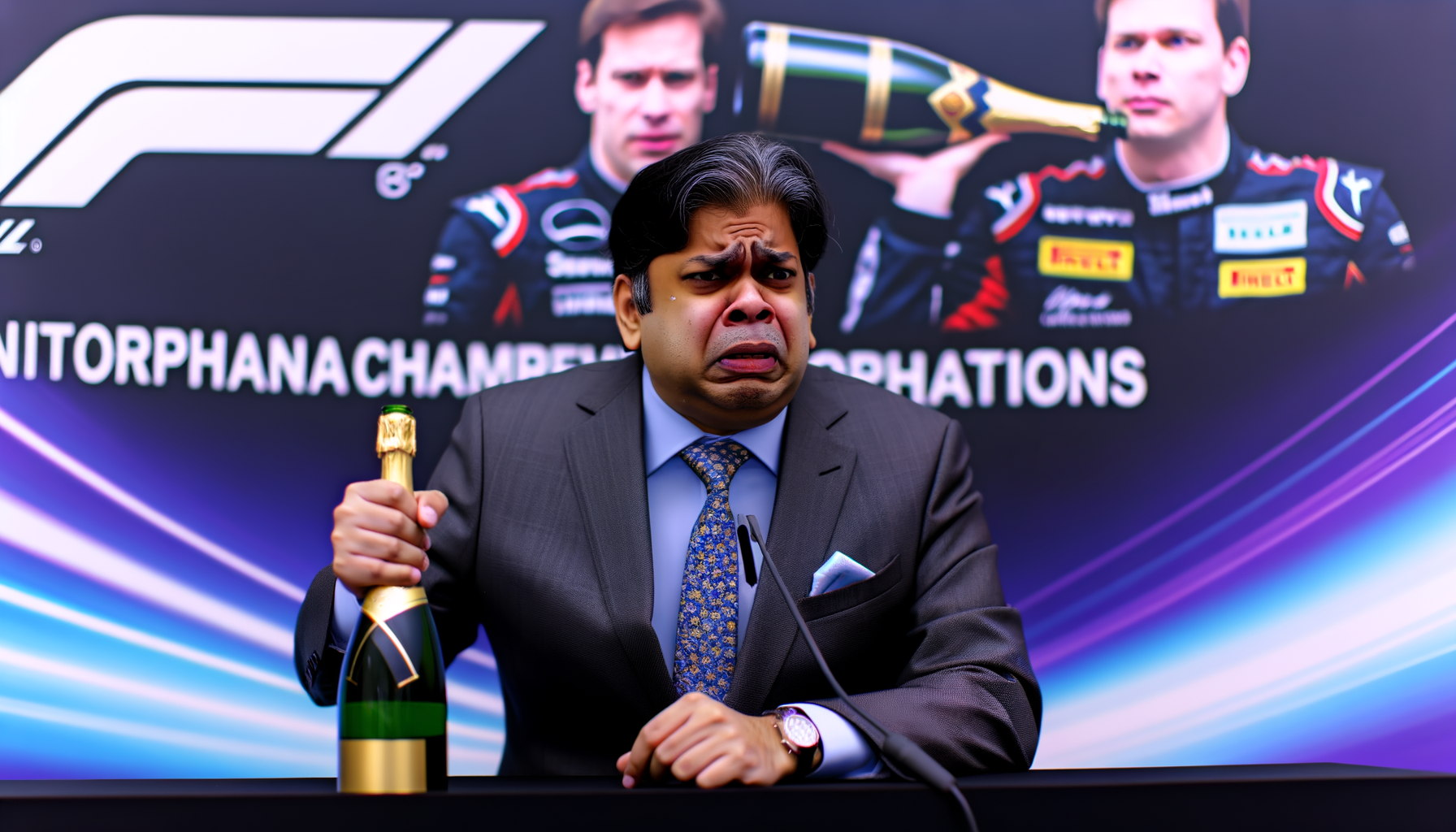 Petronas CEO Apologises For Singapore GP Champagne Celebration