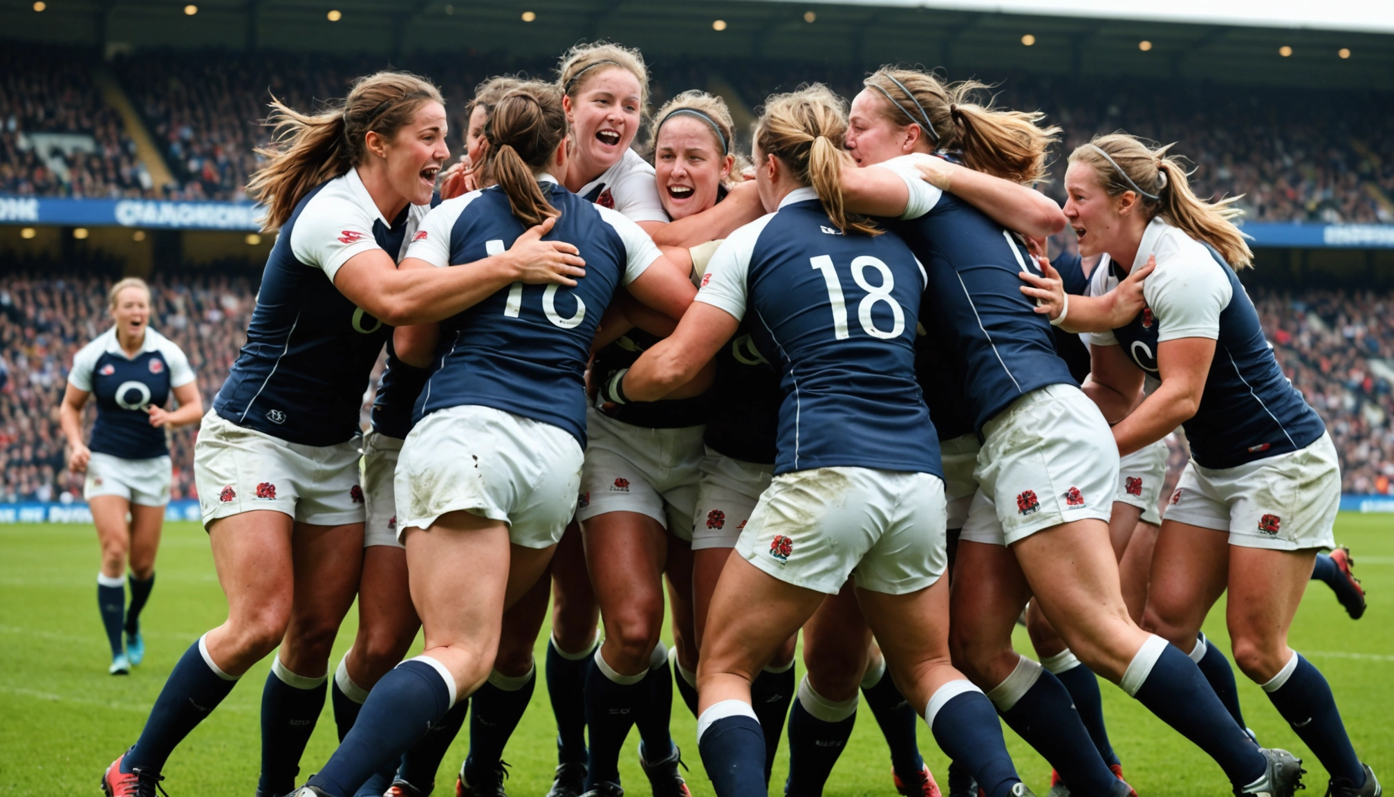 England reach seventh consecutive Women’s Rugby World Cup final