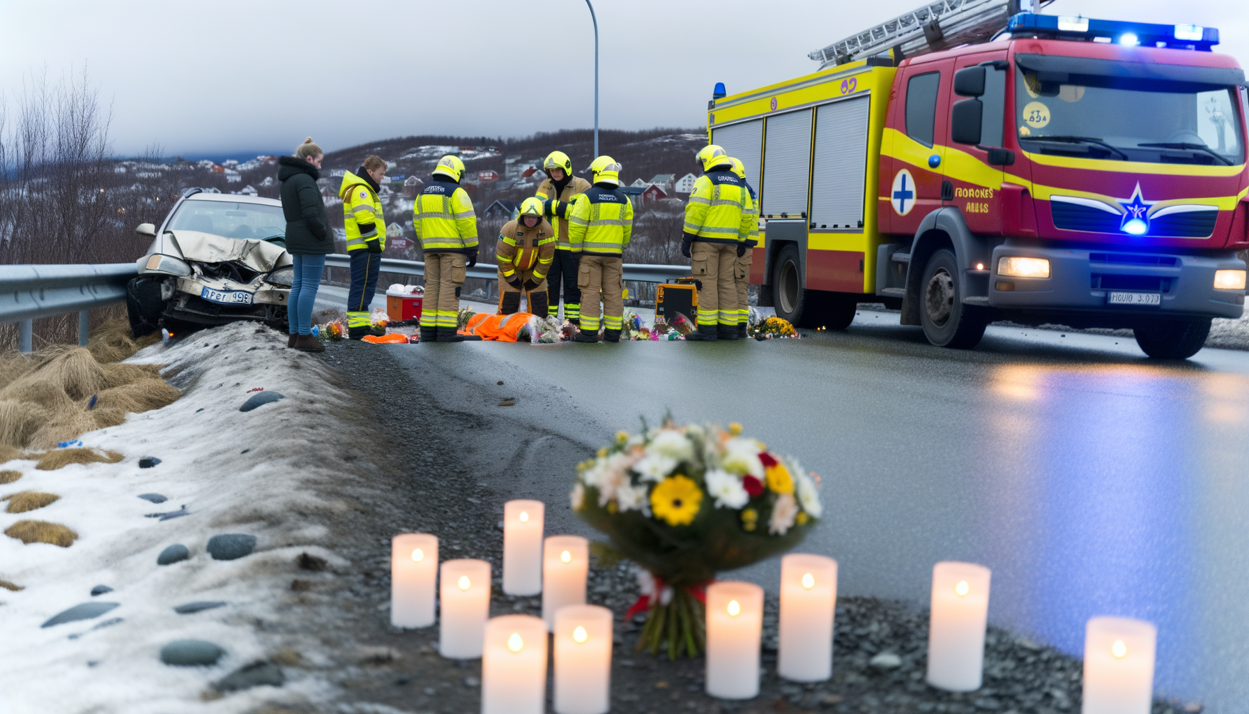 Tragisk dødsulykke ved Tromsø ryster lokalsamfundet