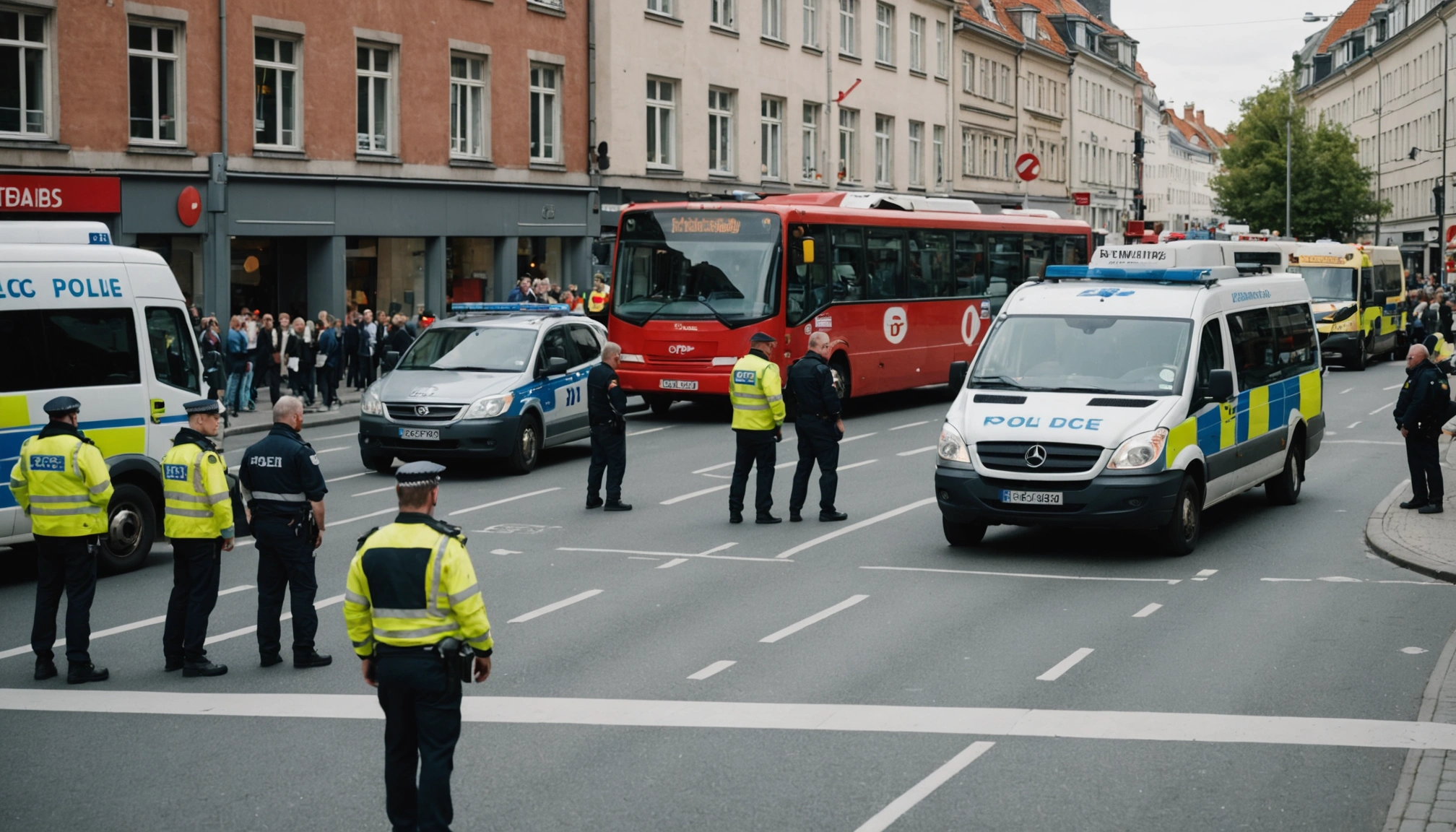 Alvorligt uheld i København: person ramt af bus