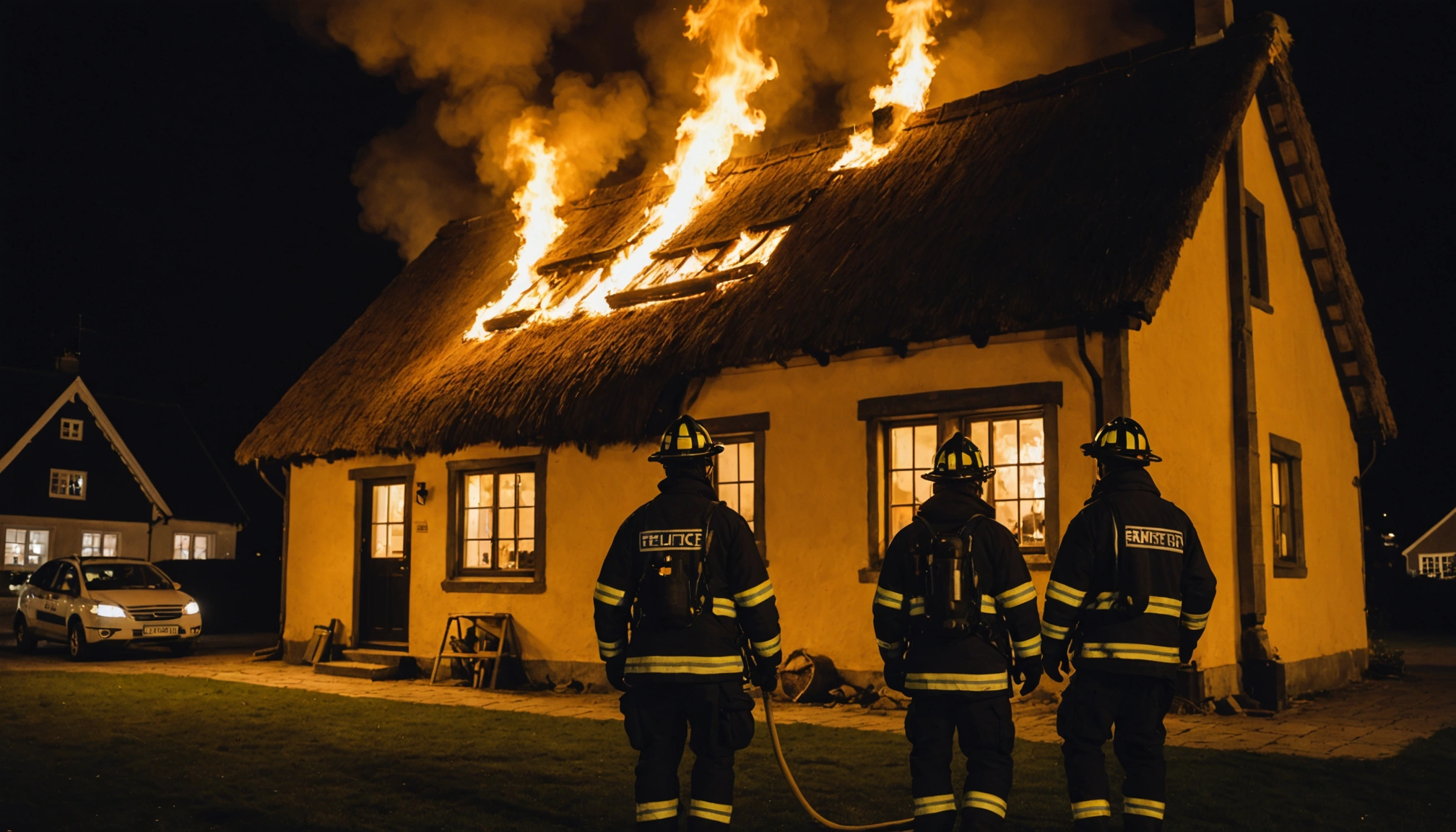 Person omkom i voldsom brand i Frederiksværk