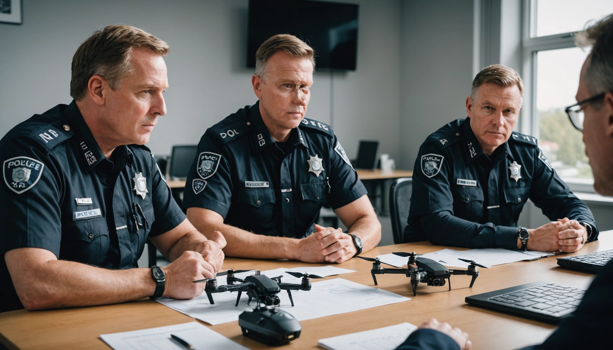 Rigspolitichefen mødes om dronetruer og sikkerhed i Danmark