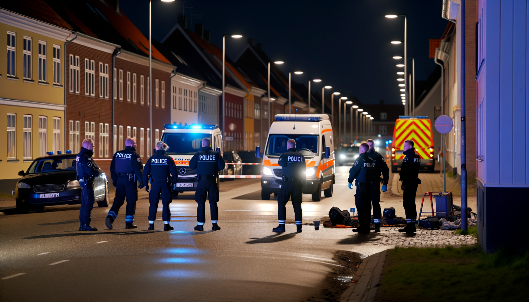Grov vold og knivstikkeri i herning: politi efterforsker hændelsen