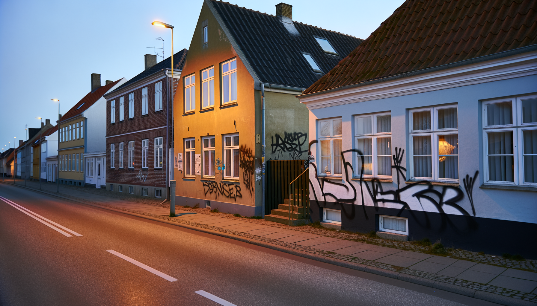 Sønderjysk by ramt af langvarig hærværk og uro