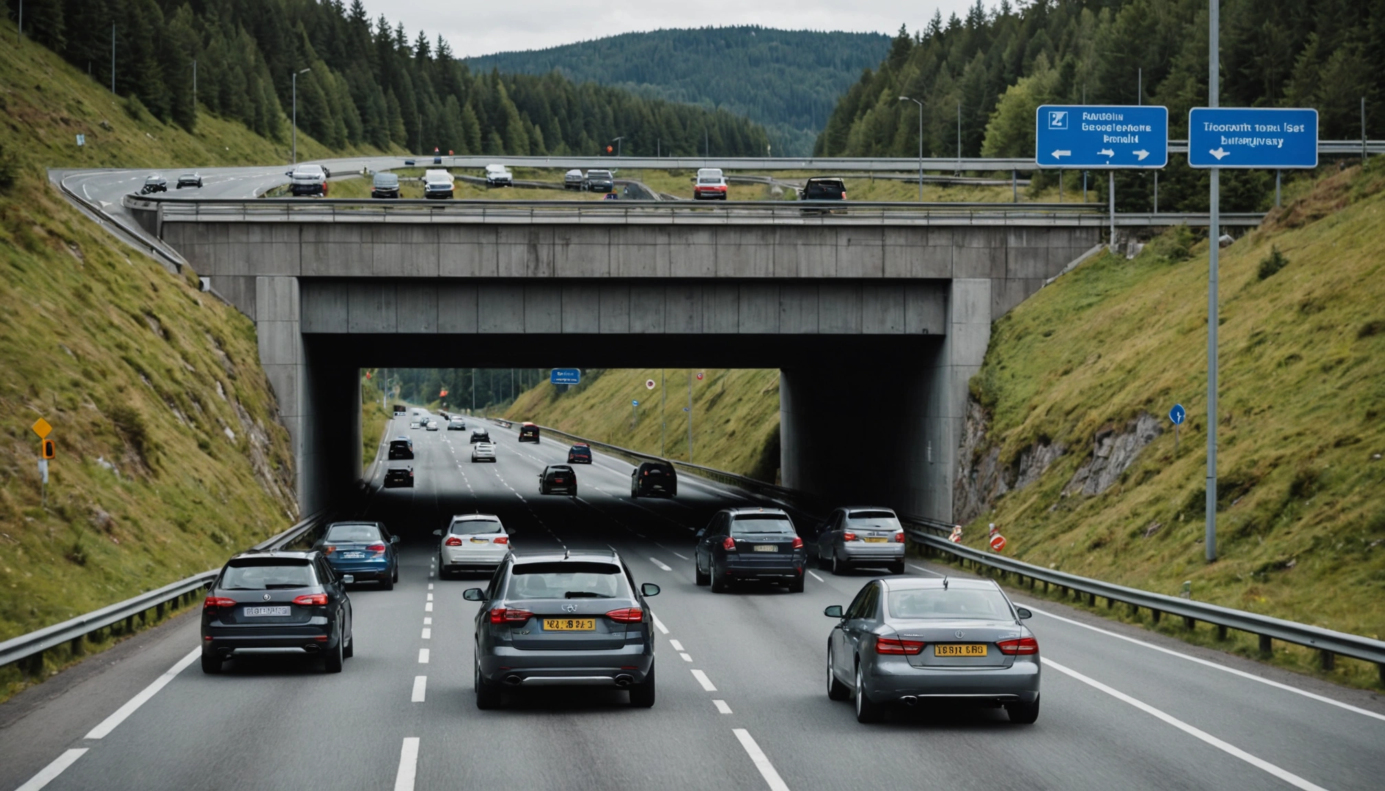 Over 500 bilister fanget i fartkontrol ved guldborgsundtunnelen