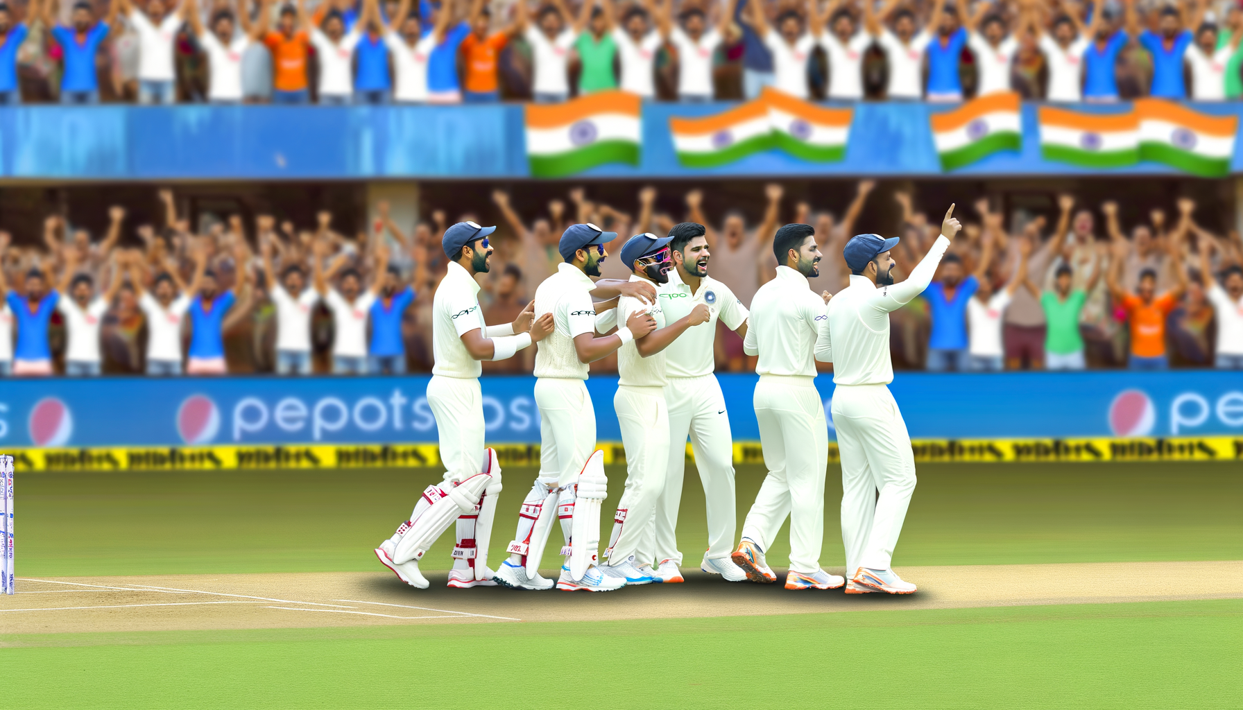 India Complete Series Clean Sweep Over West Indies