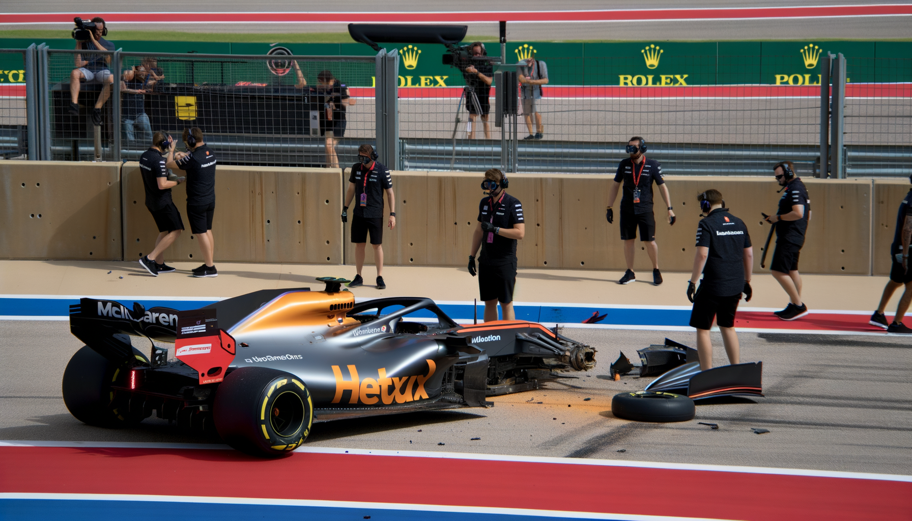 McLaren To Review Austin F1 Sprint Crash But Not Immediately