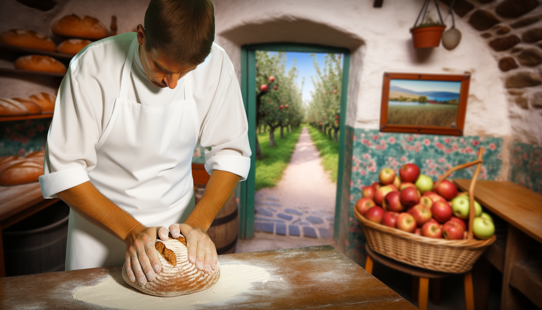 Thomas Vibe finder ro gennem bagning og æblepluk på Lilleø