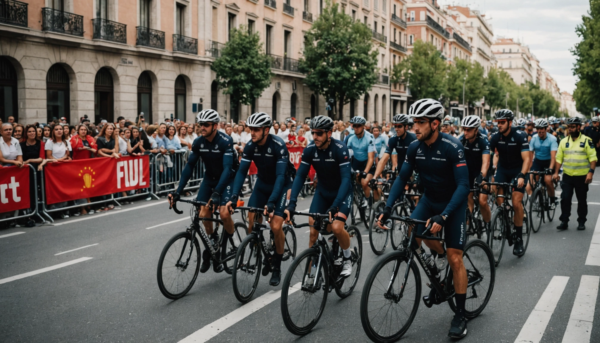 Final stage of Vuelta a España abandoned amid protests