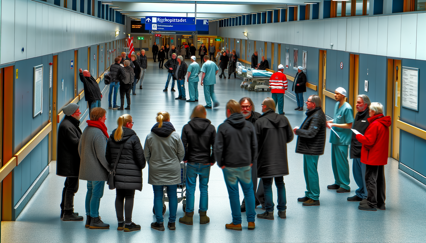 Portørstrejke på rigshospitalet skaber usikkerhed om arbejdsforhold
