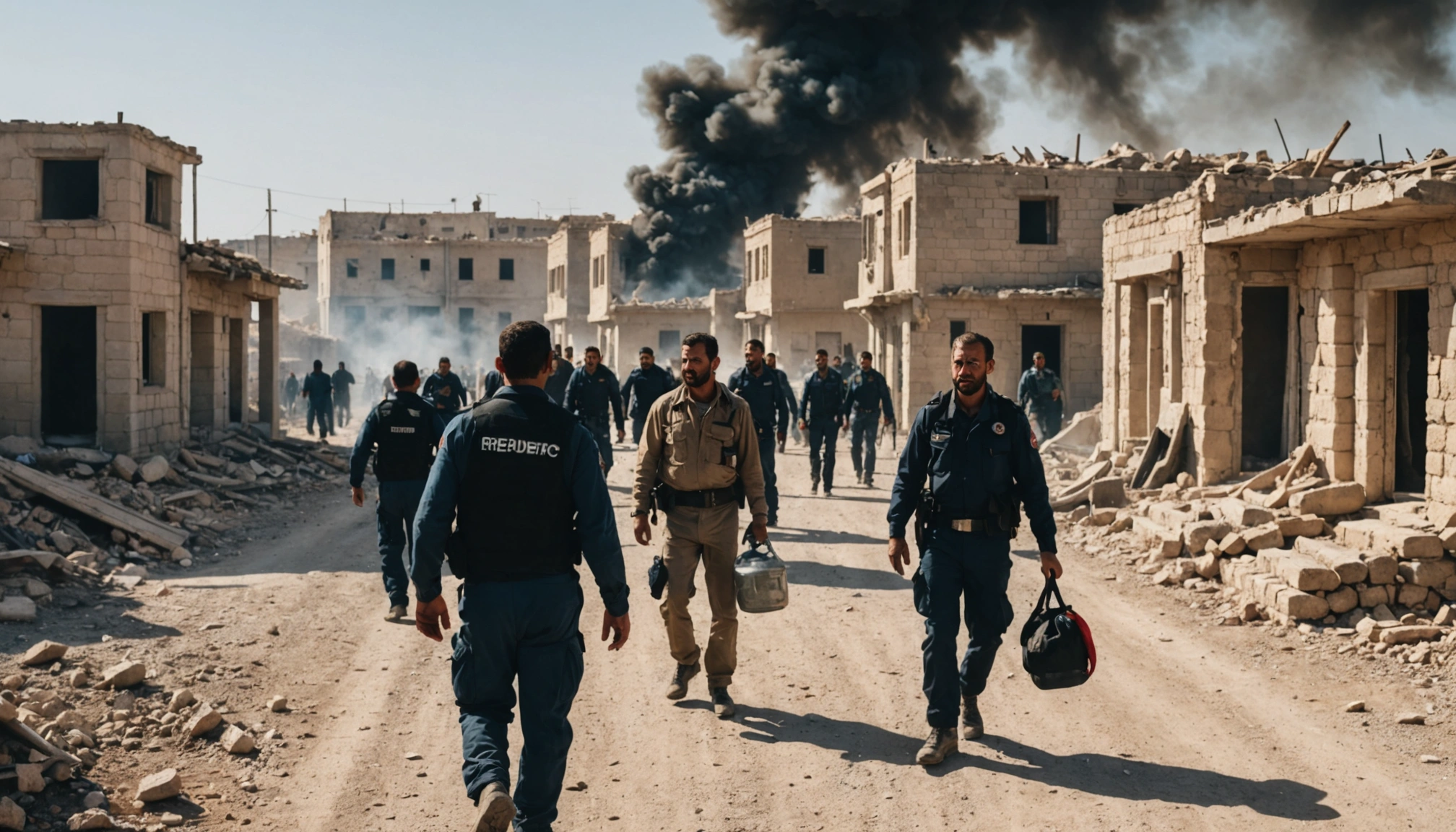Syv civile dræbt i luftangreb i det nordlige Syrien