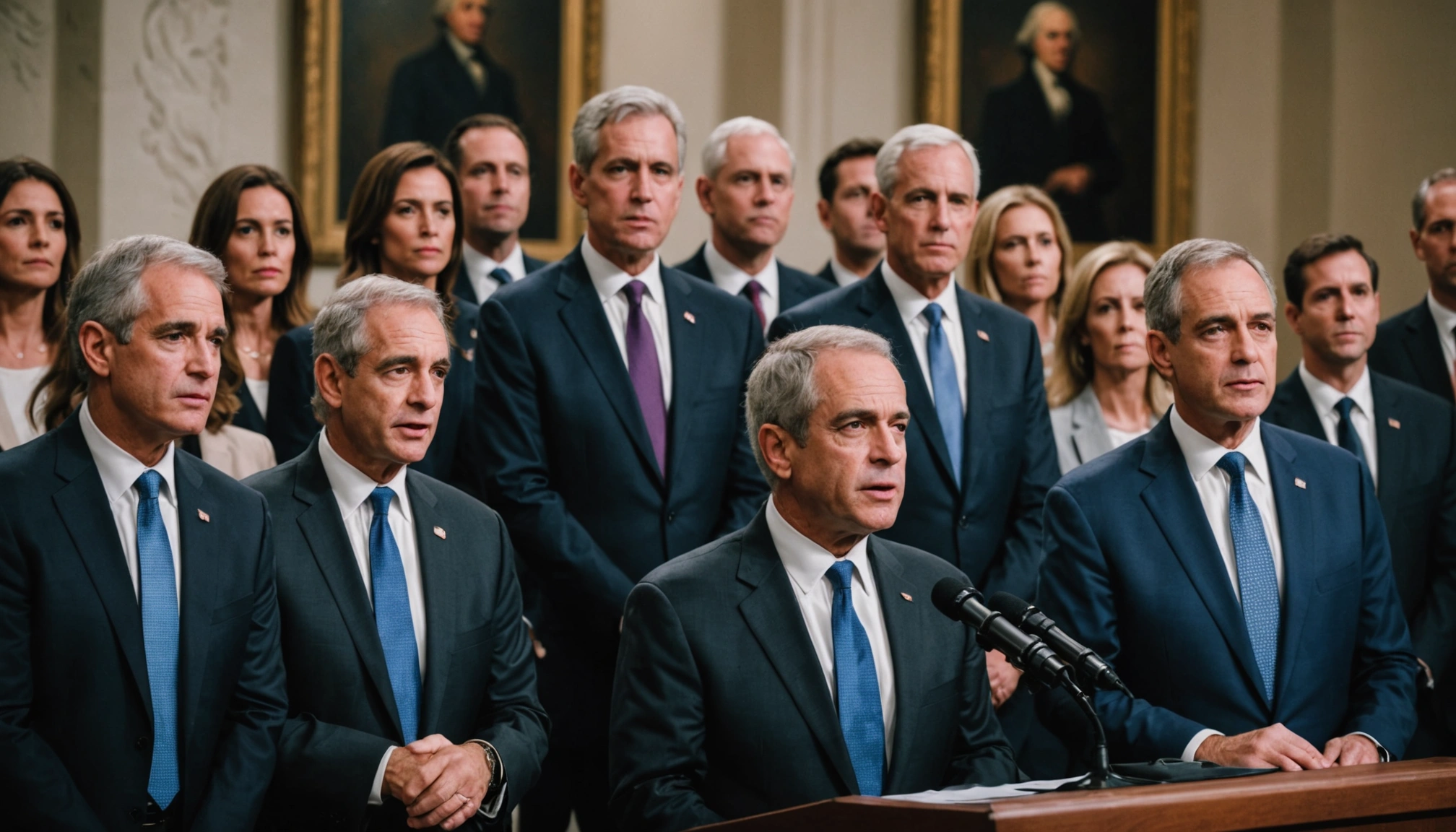 Pressemøde om Epstein-filerne presser Trump-regeringen