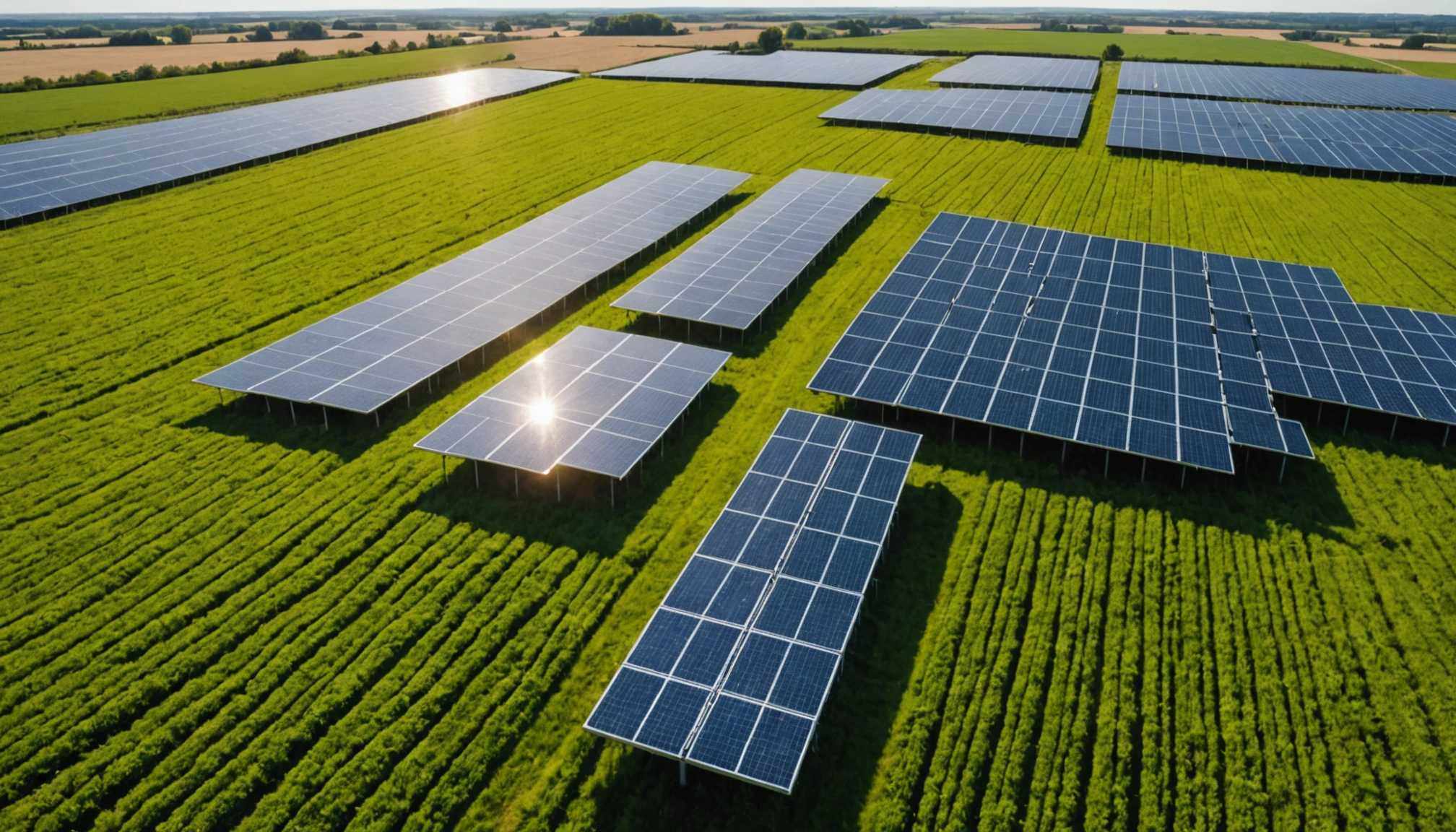 Solpaneler på højkant: fremtidens bæredygtige energiløsning i Østjylland