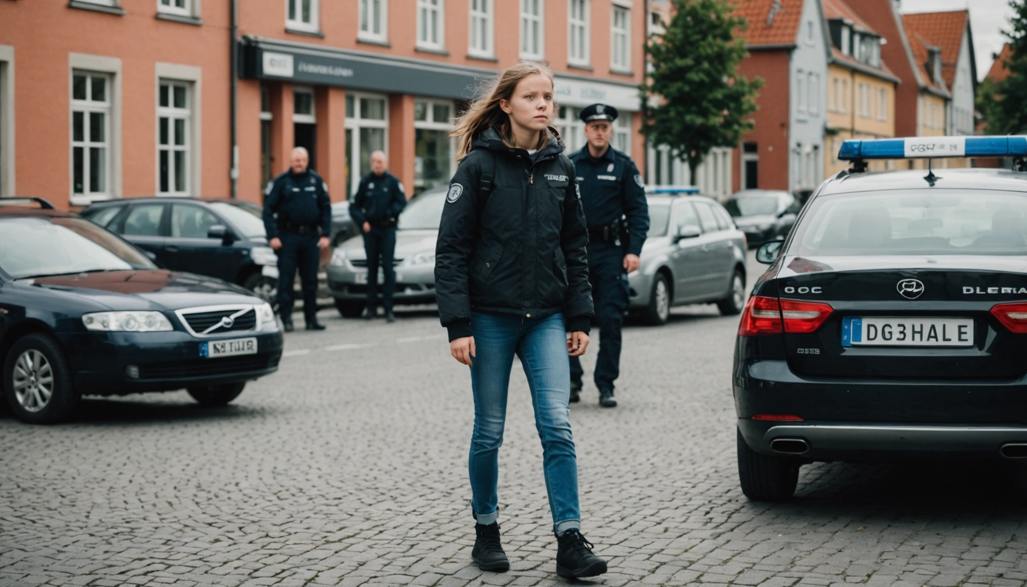 Ung pige kontaktet af mand i bil i Randers – politiet følger op