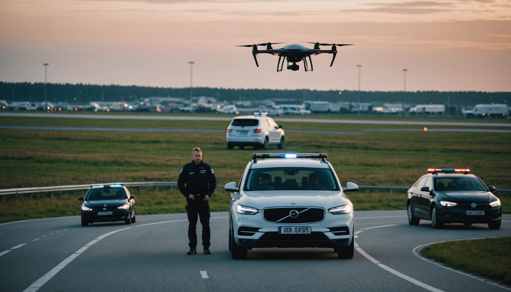Politiets opfordring ved mistænkelig droneaktivitet i Danmark