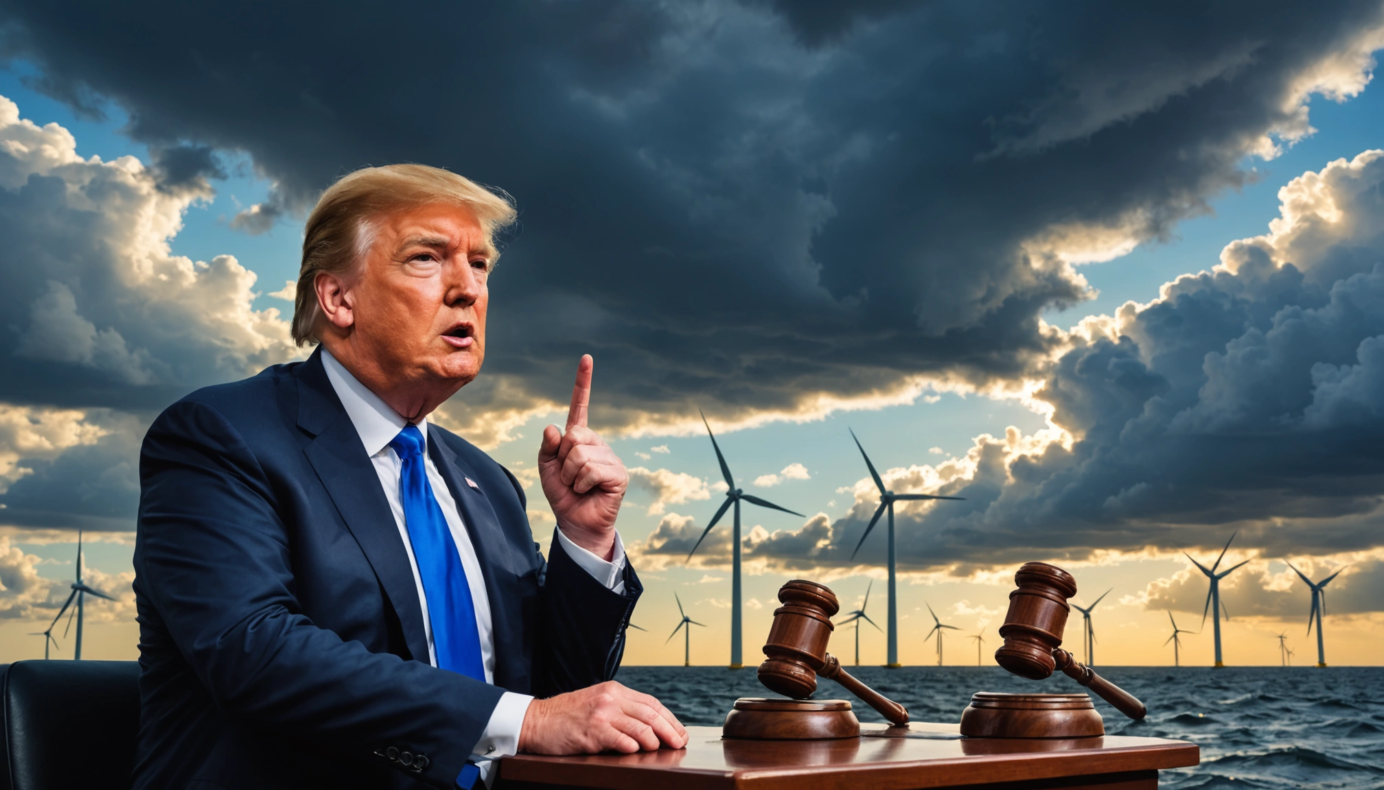 Ørsted tager juridisk kamp op mod Trump-administrationens stop af vindmølleprojekt