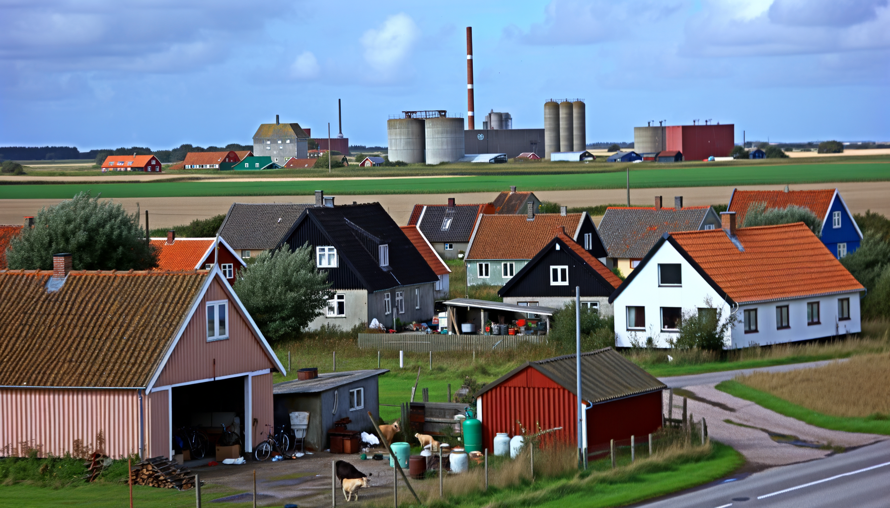 Nordjysk landsby ramt af uforklarlige sygdomme nær biogasanlæg