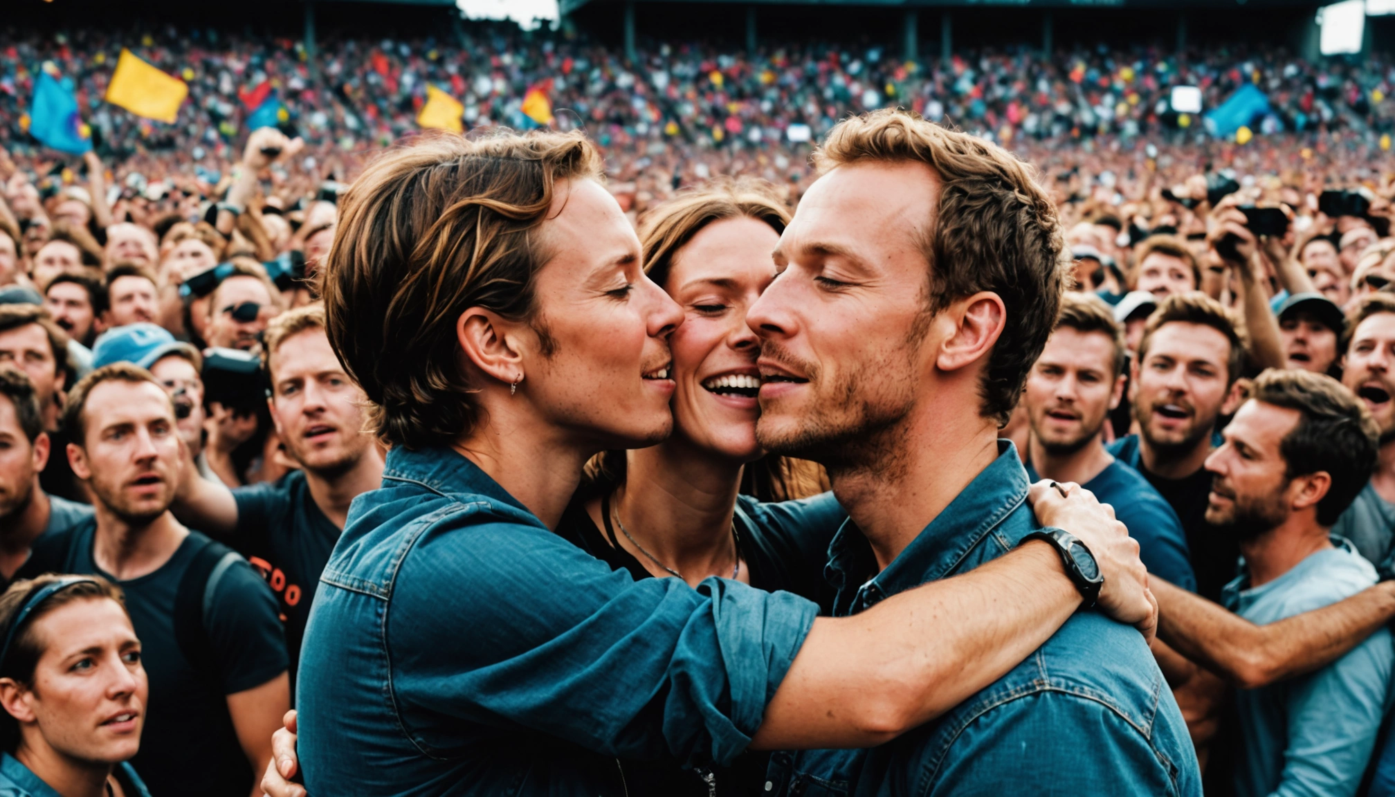 Sådan endte en coldplay-koncert i skilsmisse og social medie-storm